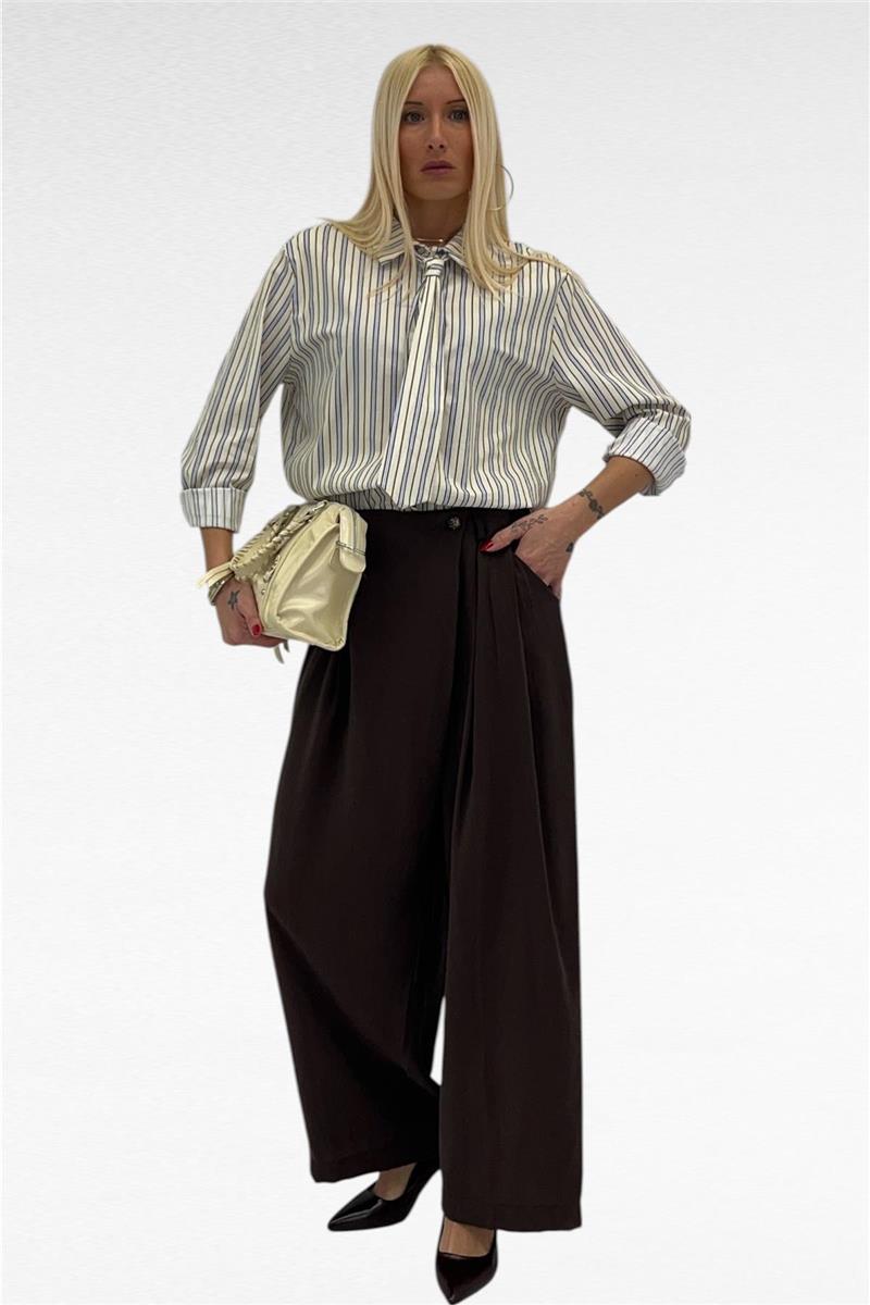 camicia in tessuto necktie